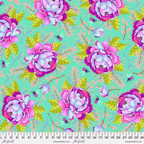 Fabric - Pretty in Pink - Mango - Daydreamer - Tula Pink - Half Yard