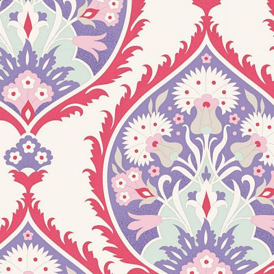 Fabric - Tilda Bon Voyage Flowerleaf Blue - Half Yard - Colorway Arts