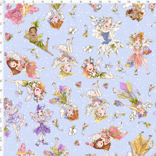 Loralie Designs Flighty Muslin Fabric - Muslin Butterly Fabrics