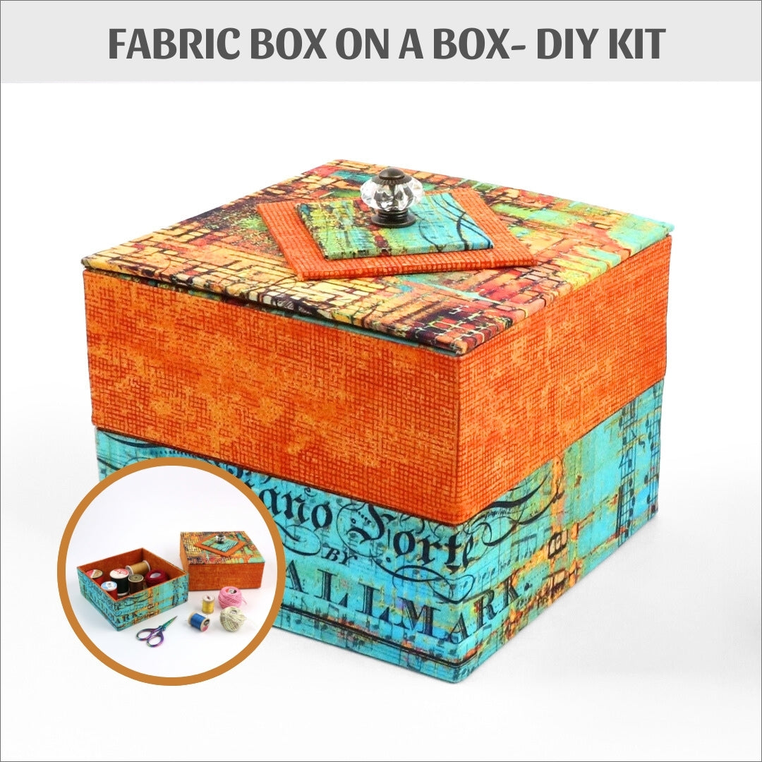 Fabric Tangram DIY kit, video tutorial, kit 225 - Colorway Arts