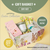 Fabric Gift Basket DIY kit, cartonnage kit 217