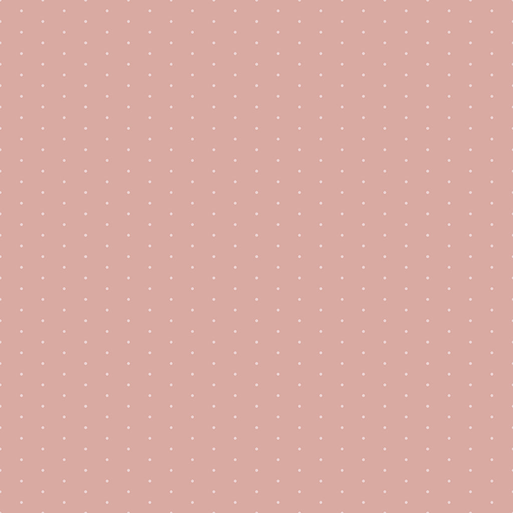 Fabric - Hunny Bunny Swiss Dot - Pink - meags &amp; me - Half Yard