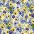 Fabric - Sunflower Bouquets Digital Packed Flowers - White - Heatherlee Chan - Half Yard