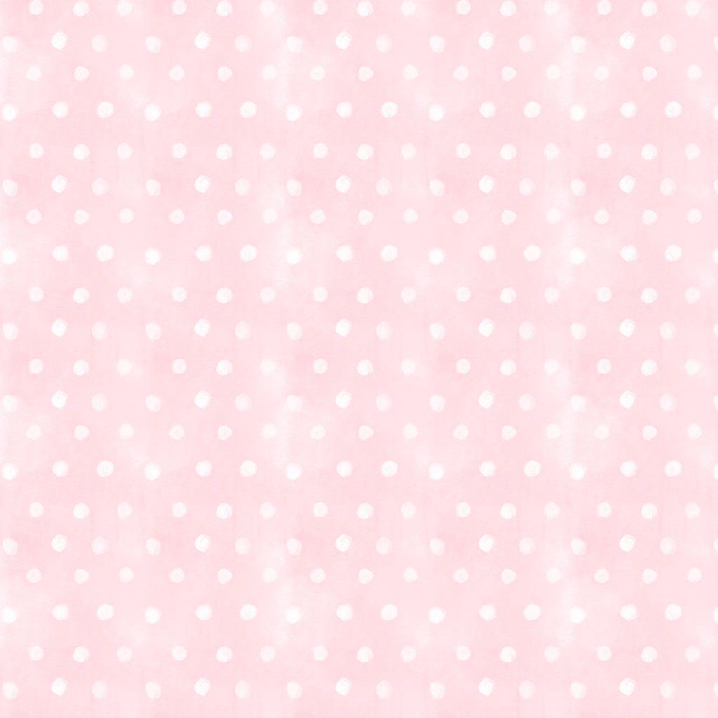 Fabric - Spring Has Sprung Digital Dots - Light Coral - Heatherlee Chan - Half Yard