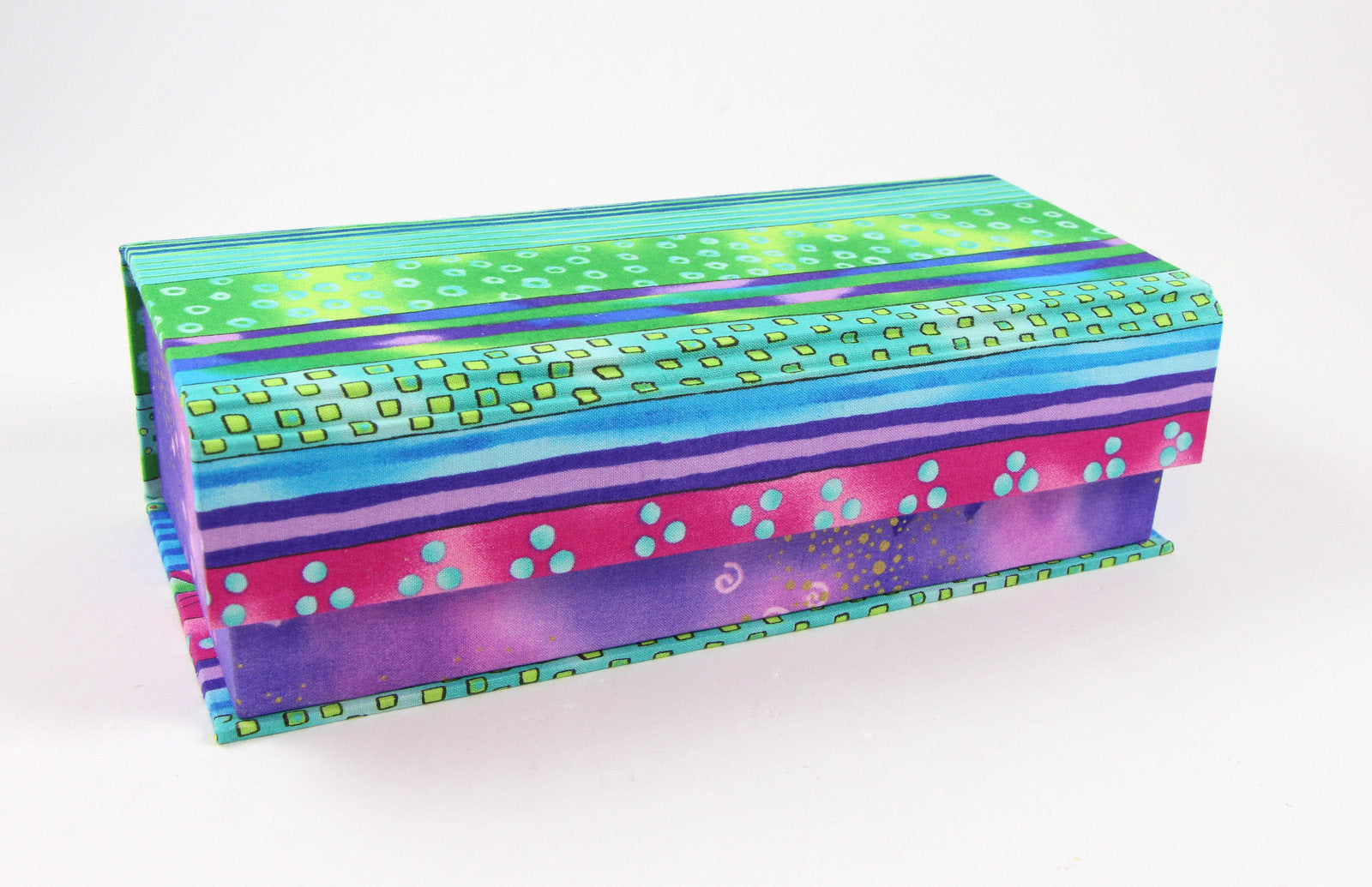 Fabric rectangular tissue box cover DIY kit, cartonnage kit 181