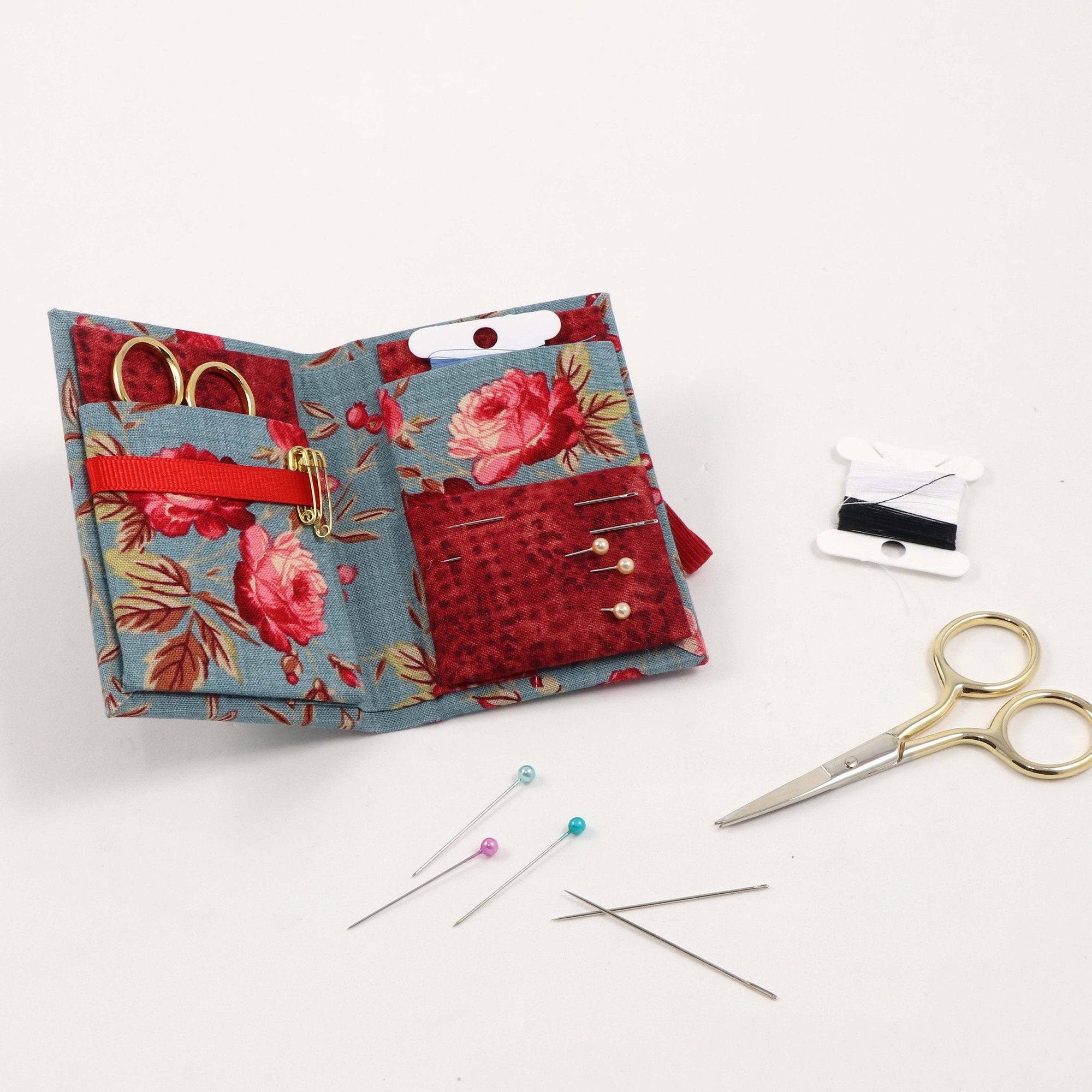DIY mini fabric sewing kit, pack with 2, cartonnage DIY kit 106, free ...