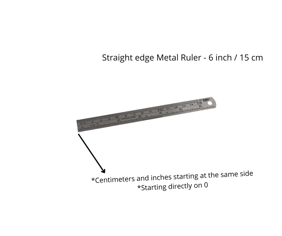 straight edge ruler